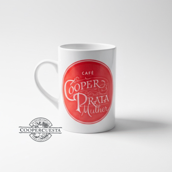 Caneca Cooper Prata Mulher - 310ml